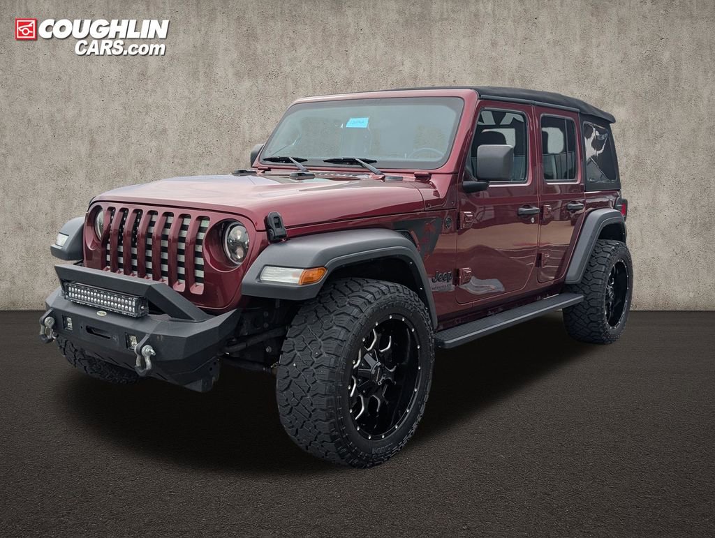 Used 2021 Jeep Wrangler Unlimited Sport AWD/4WD image 3