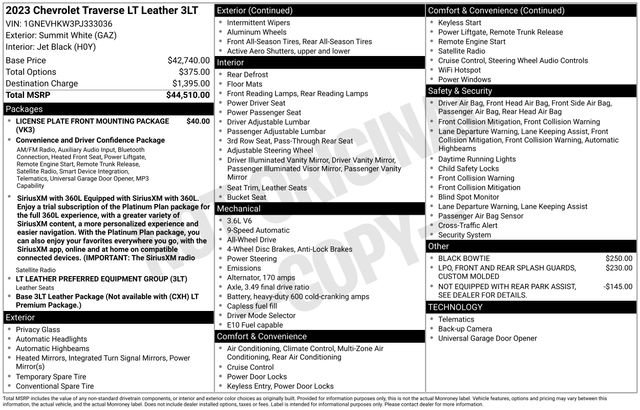 Certified 2023 Chevrolet Traverse LT AWD/4WD video 2