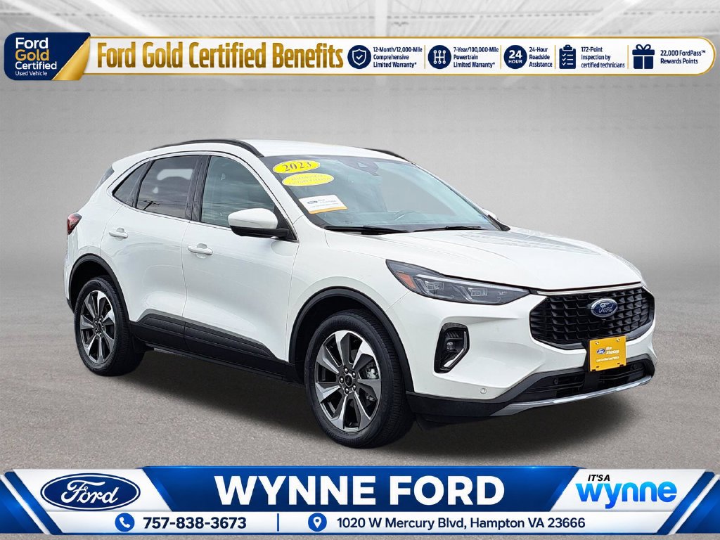 Certified 2023 Ford Escape Platinum
