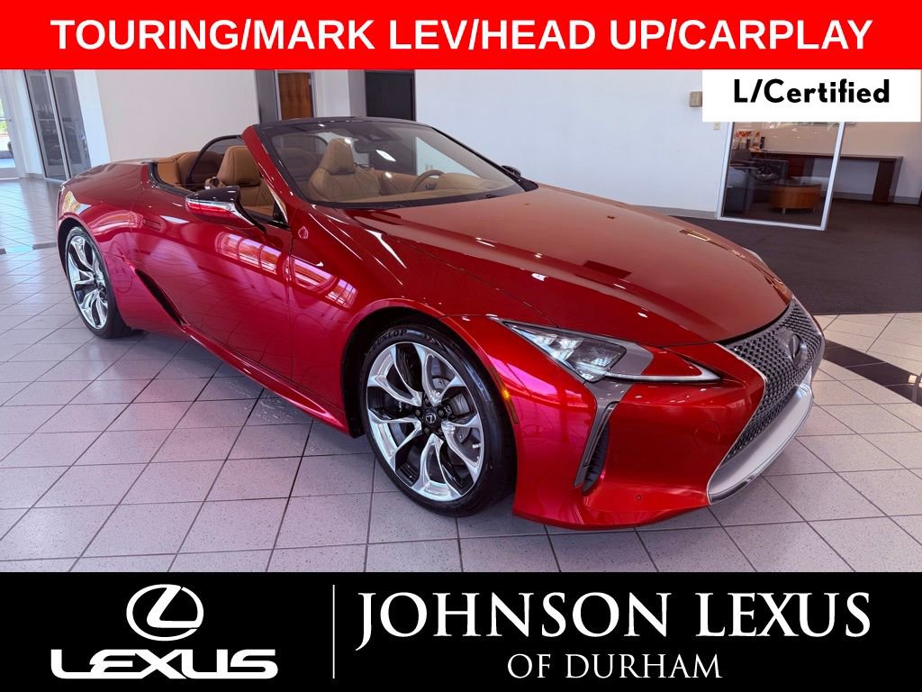 Used 2021 Lexus LC 500 Convertible w/ Touring Package image 1