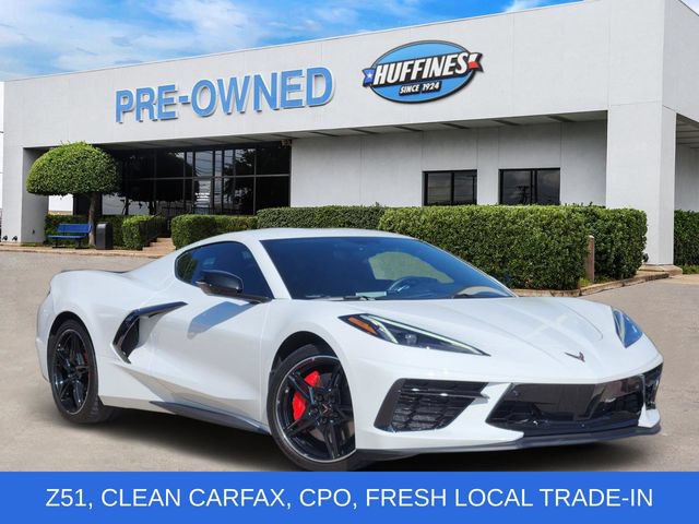 Certified 2022 Chevrolet Corvette Stingray Preferred Cpe w/ Z51 Performance Package
