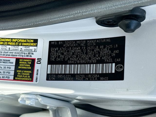 Used 2024 Lexus ES 350 Luxury w/ Technology Package image 31