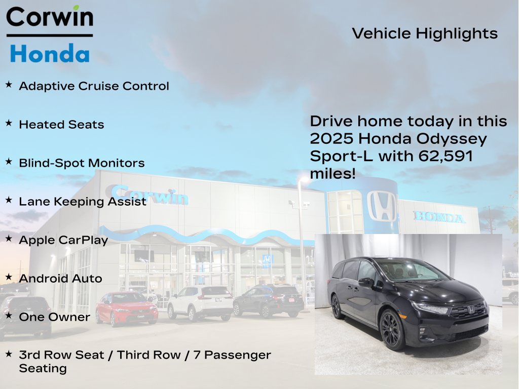 Used 2025 Honda Odyssey Sport-L image 6