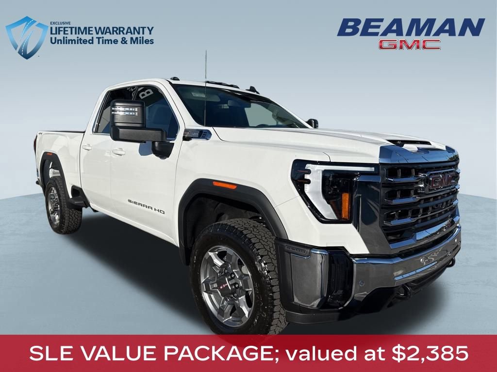 New 2026 GMC Sierra 2500 SLE w/ SLE Value Package;