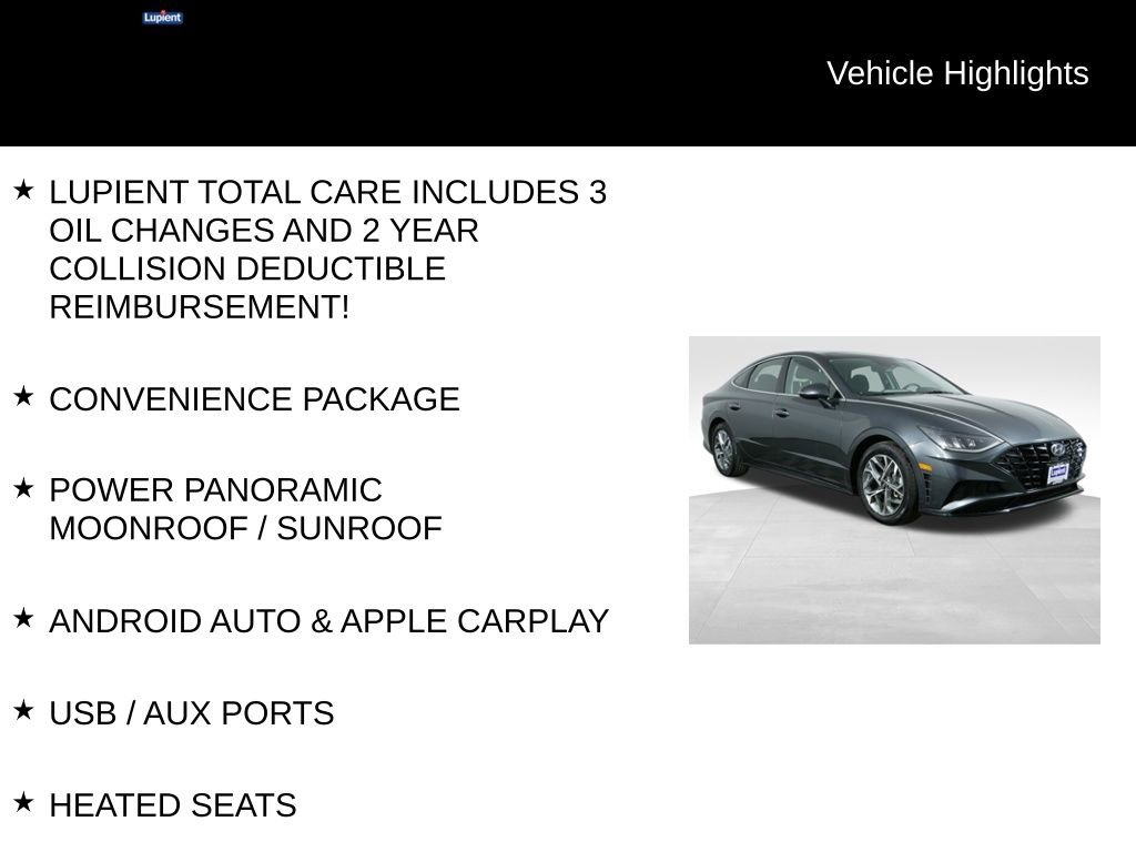 Used 2022 Hyundai Sonata SEL w/ Convenience Package image 5