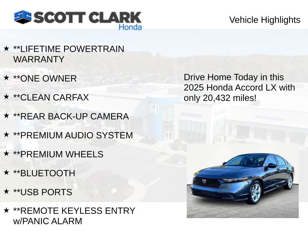 Used 2025 Honda Accord LX image 11