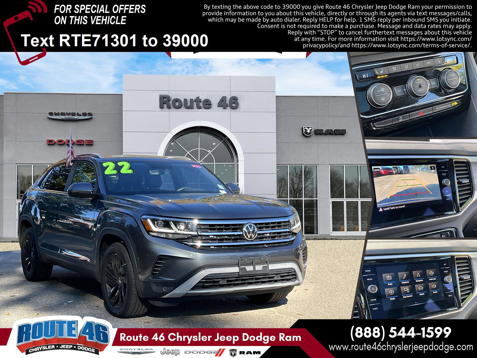 Used 2022 Volkswagen Atlas Cross Sport SE