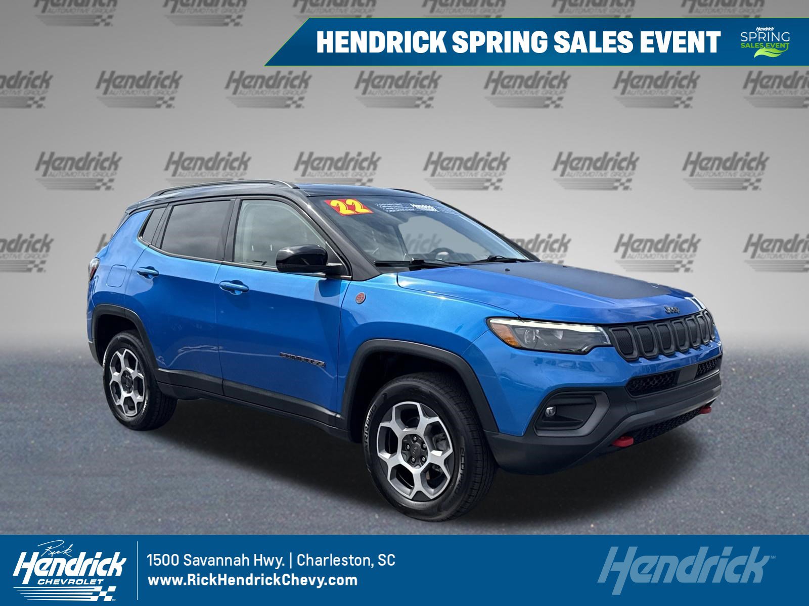 Used 2022 Jeep Compass Trailhawk w/ Trailhawk Elite Group image 1