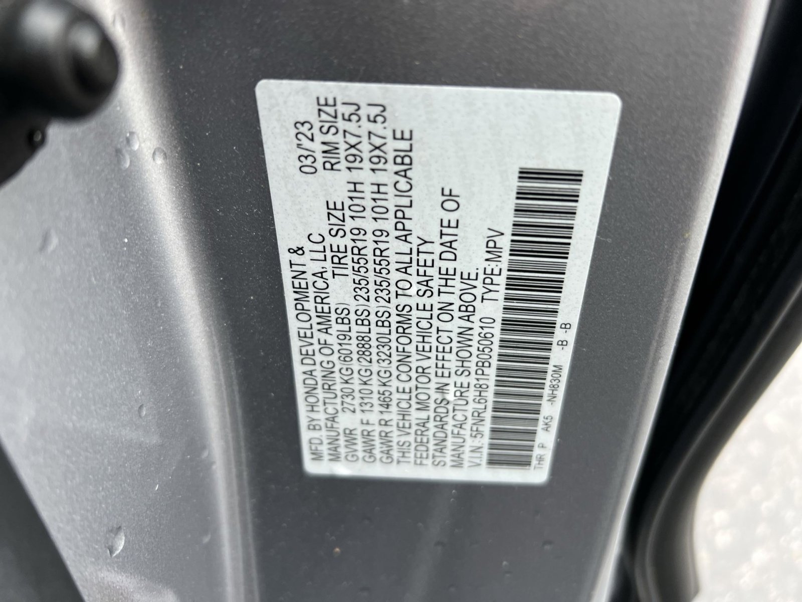 Used 2023 Honda Odyssey Touring image 30