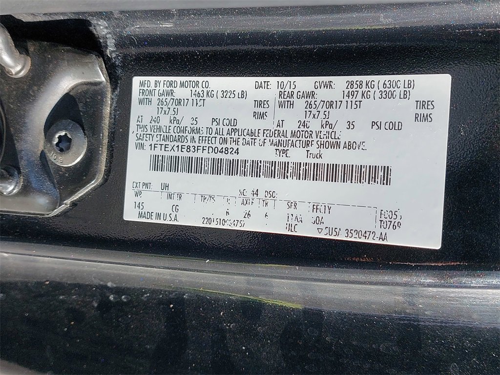 Used 2015 Ford F150 XL w/ Equipment Group 101A Mid image 29