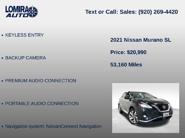 Used 2021 Nissan Murano SL AWD/4WD image 14