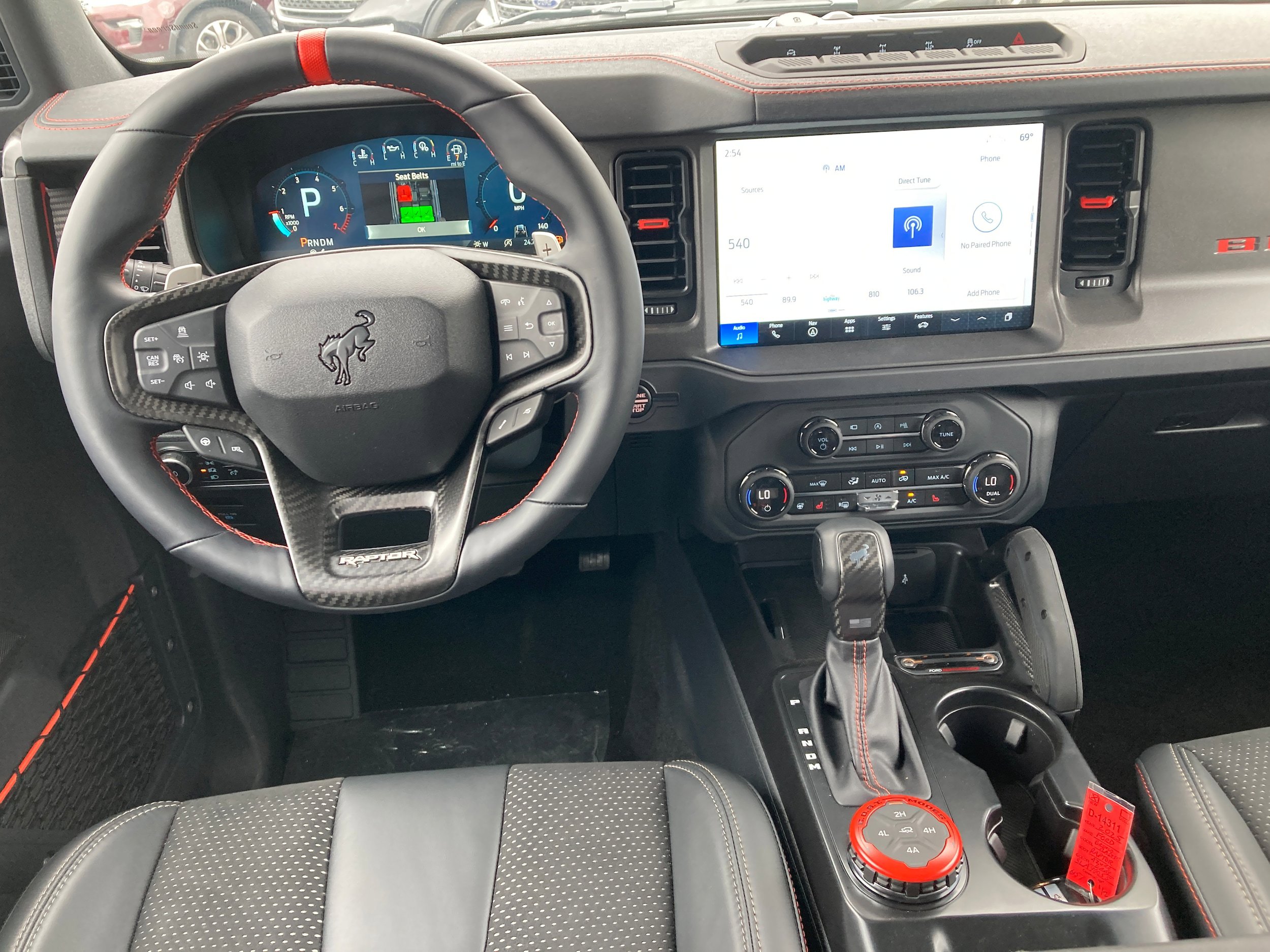 New 2025 Ford Bronco Raptor w/ Interior Carbon Fiber Pack image 18
