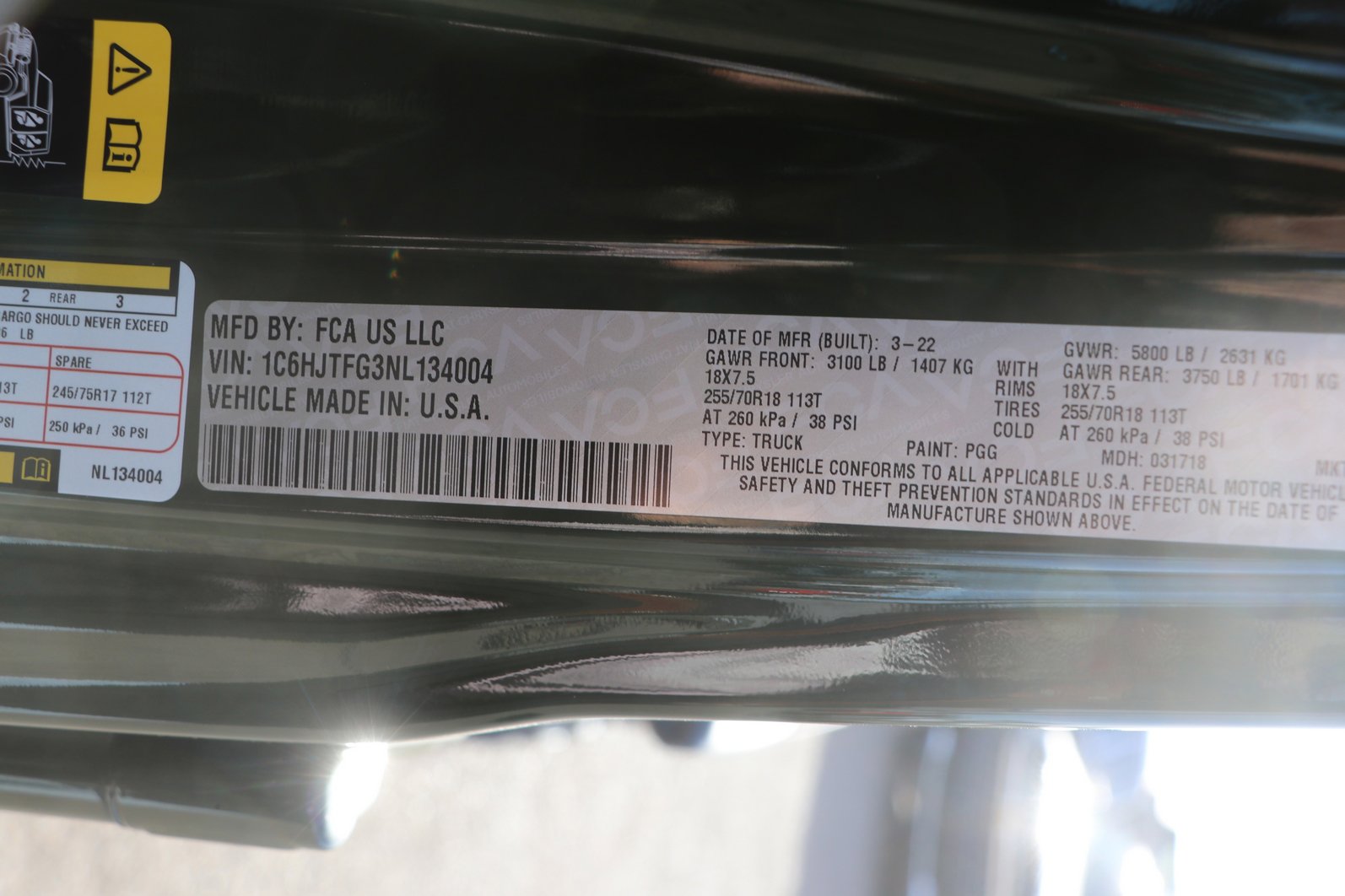 Used 2022 Jeep Gladiator Overland w/ Popular Equipment Package image 36
