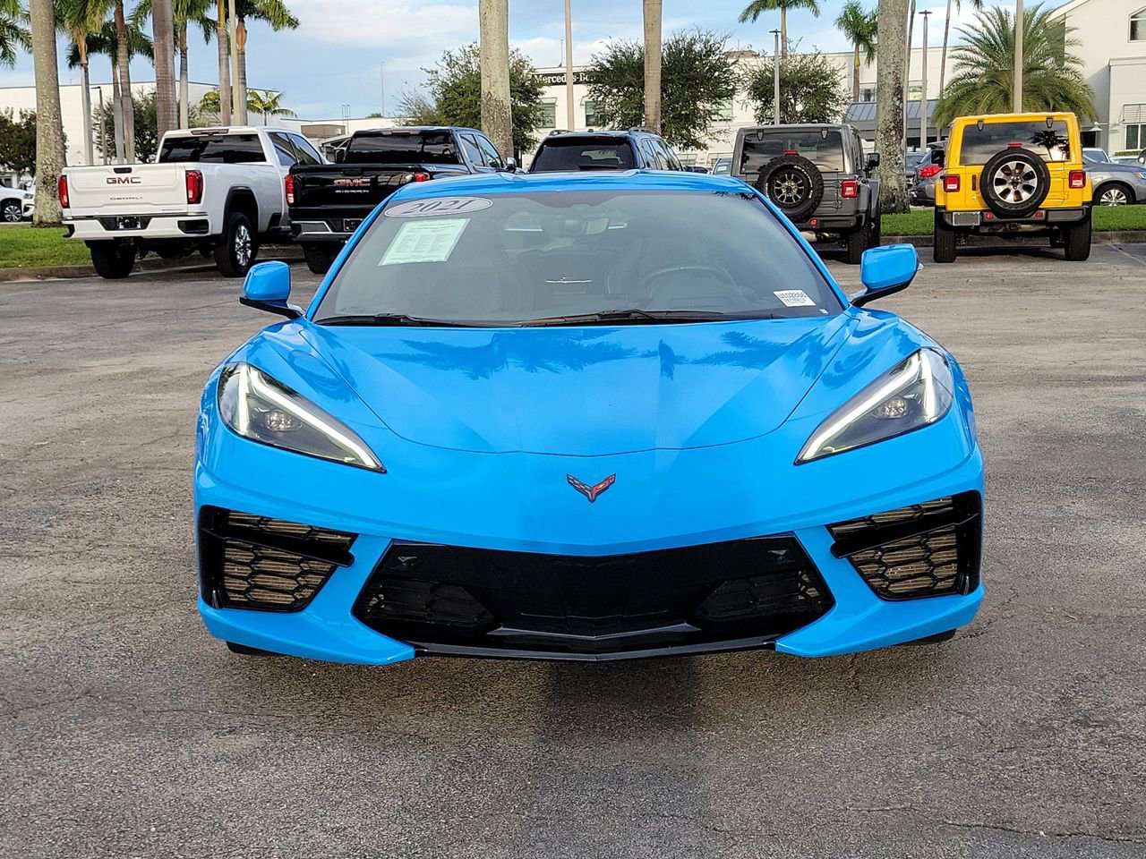 Used 2021 Chevrolet Corvette Stingray Preferred Cpe w/ 2LT image 2