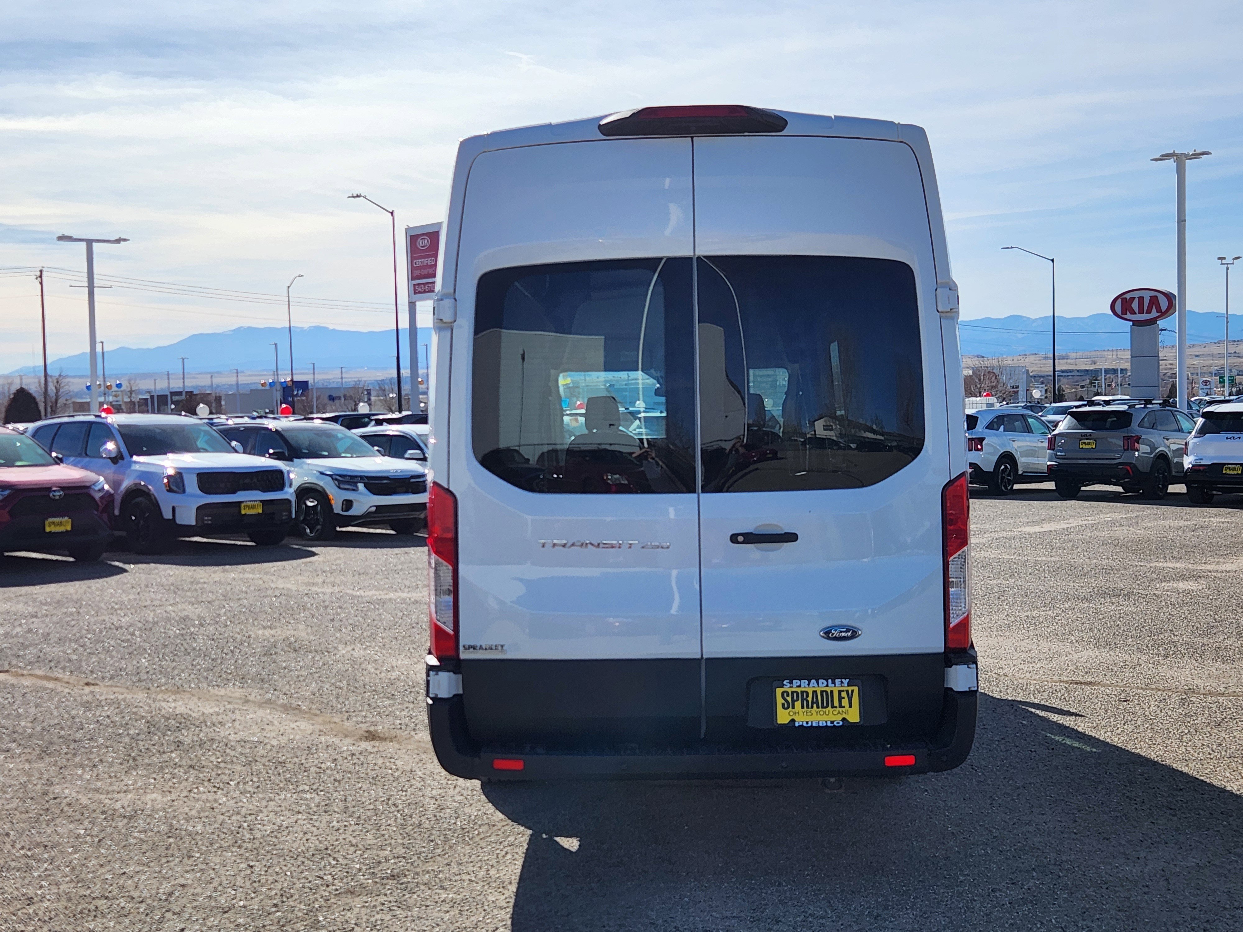 Used 2023 Ford Transit 250 148 High Roof Extended w/ Load Area Protection Package image 4