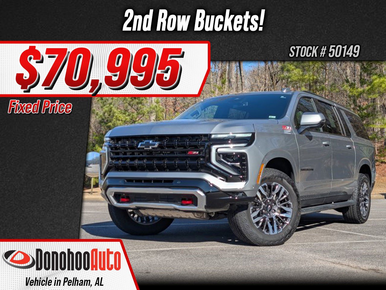 Used 2025 Chevrolet Suburban Z71 w/ Comfort Package image 1