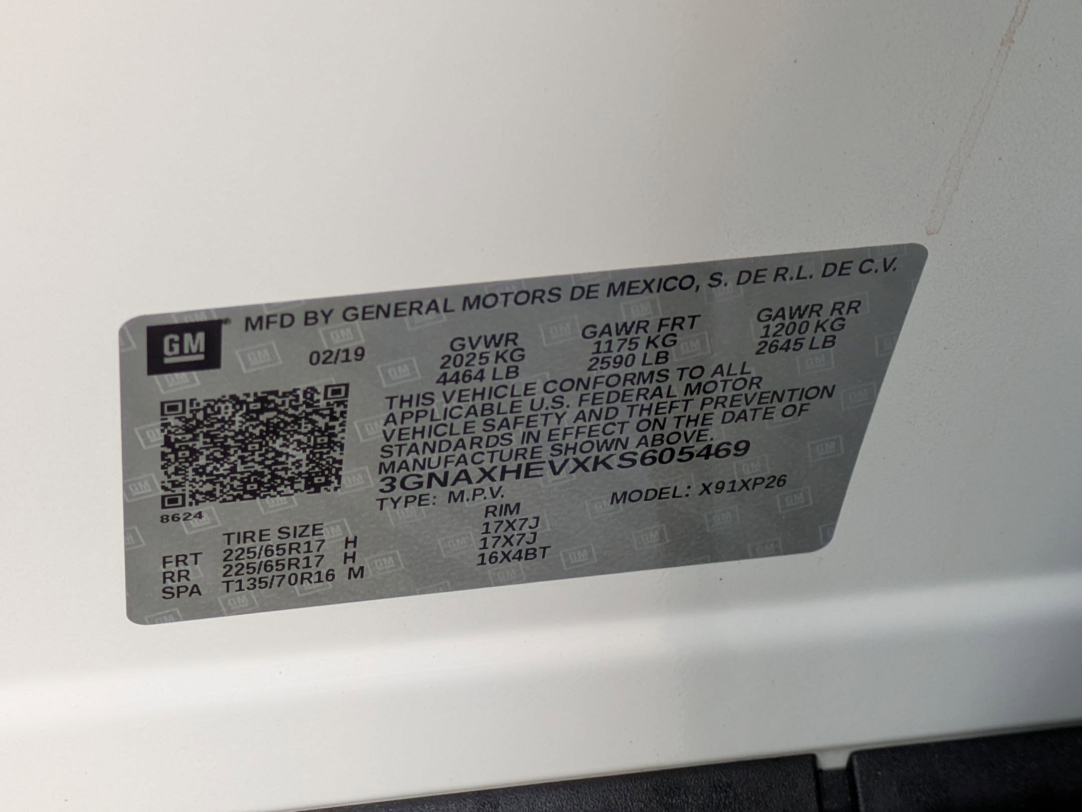 Used 2019 Chevrolet Equinox LS w/ LPO, Cargo Package image 30