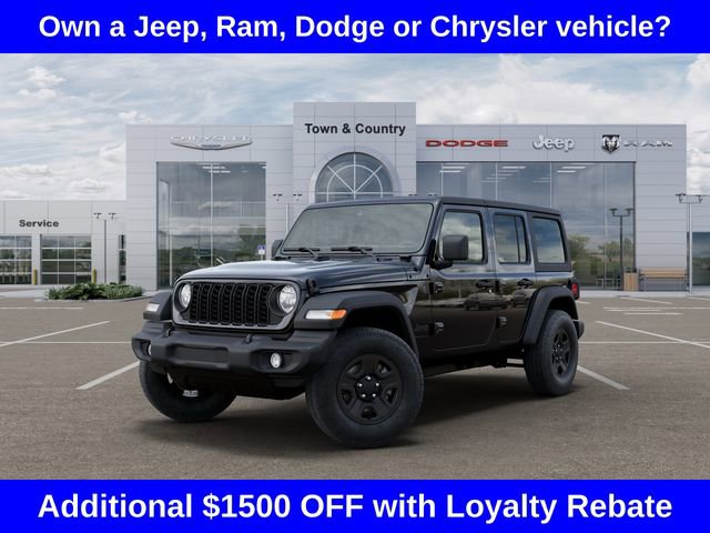 New 2026 Jeep Wrangler Sport image 1