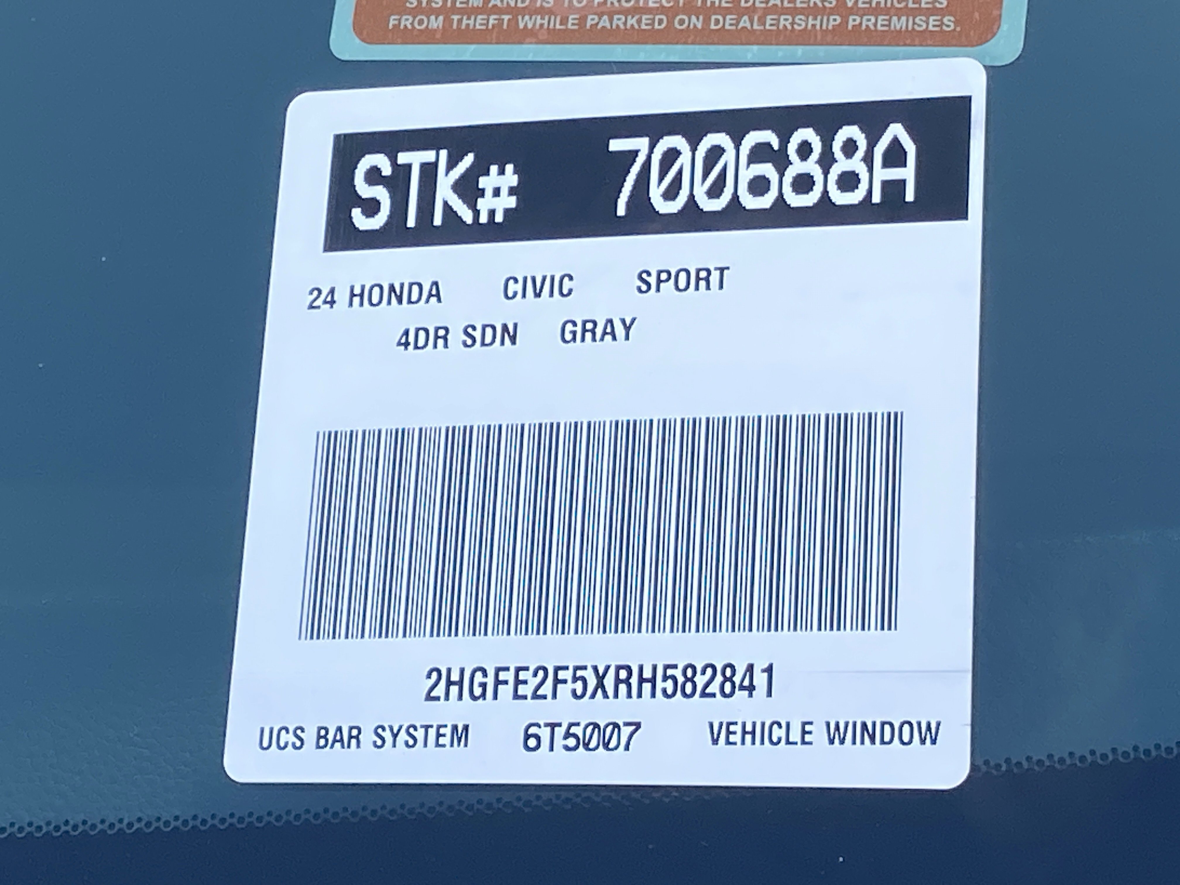 Certified 2024 Honda Civic Sport image 30