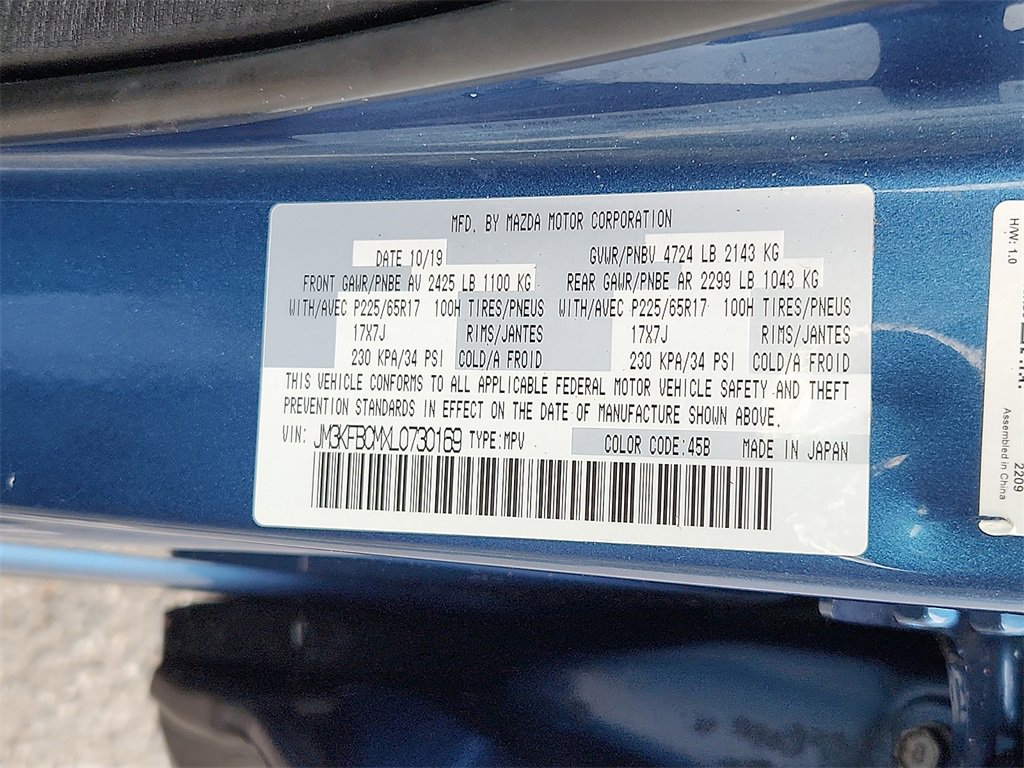 Used 2020 MAZDA CX-5 Touring image 27