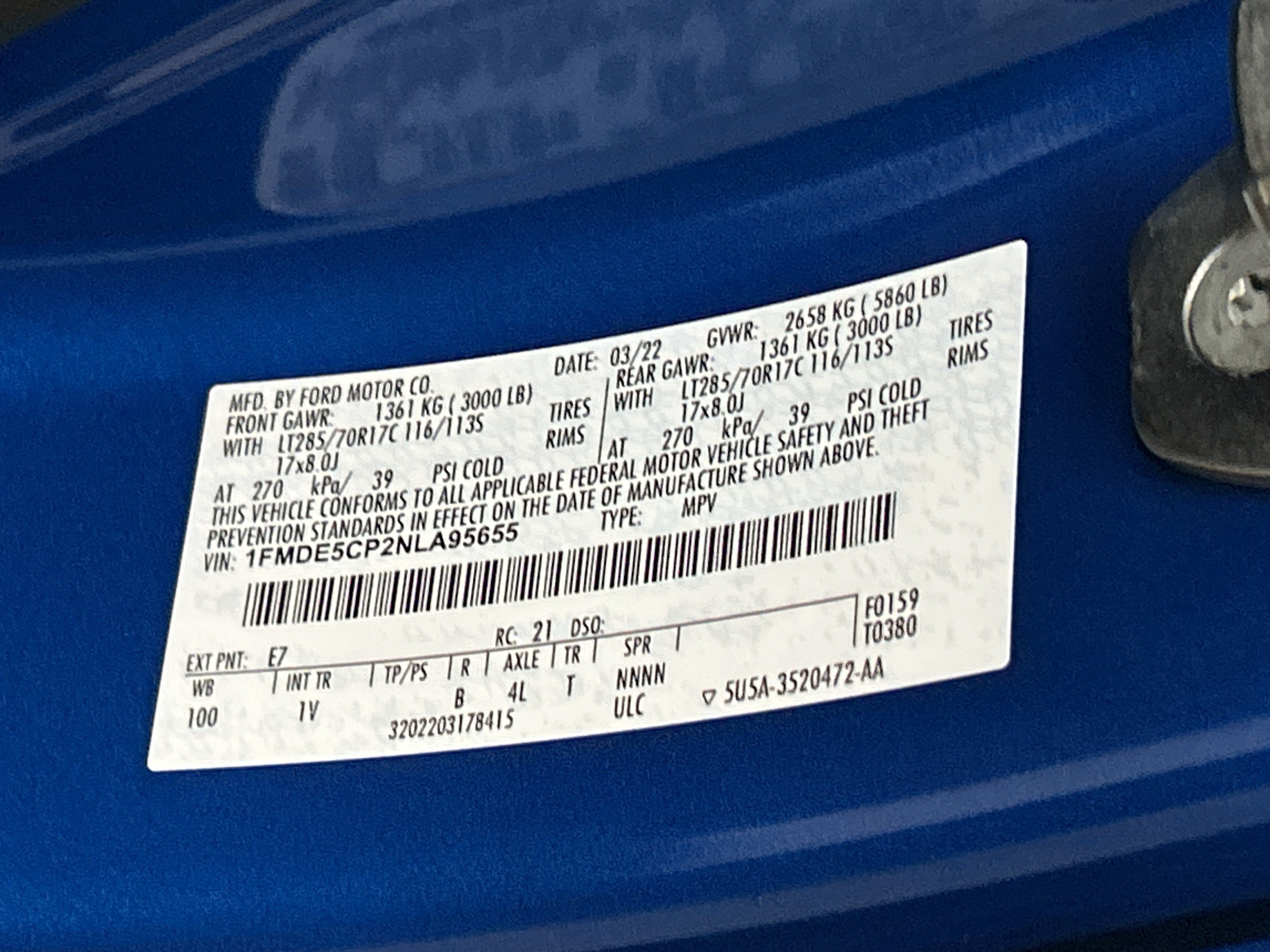 Used 2022 Ford Bronco Badlands AWD/4WD image 36