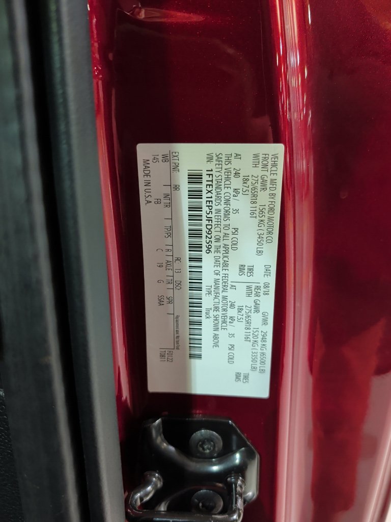 Used 2018 Ford F150 XLT w/ Equipment Group 302A Luxury AWD/4WD image 15