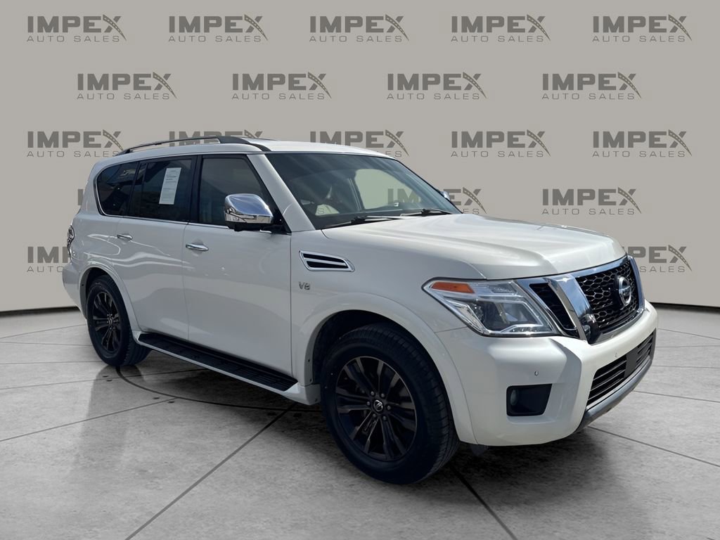 Used 2019 Nissan Armada Platinum w/ Captain's Chairs Package image 6