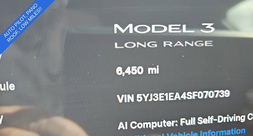 Used 2025 Tesla Model 3 Long Range RWD image 6