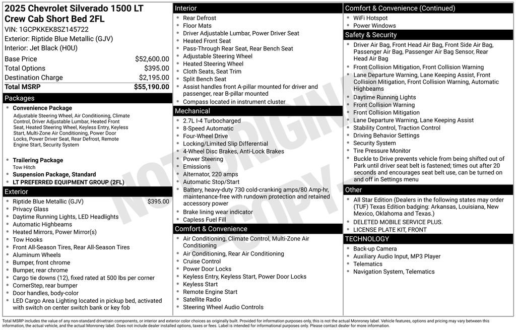 Used 2025 Chevrolet Silverado 1500 LT image 3