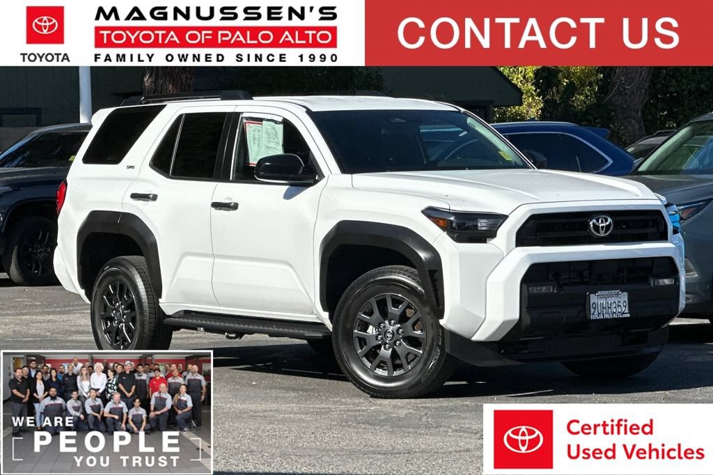 Certified 2025 Toyota 4Runner SR5