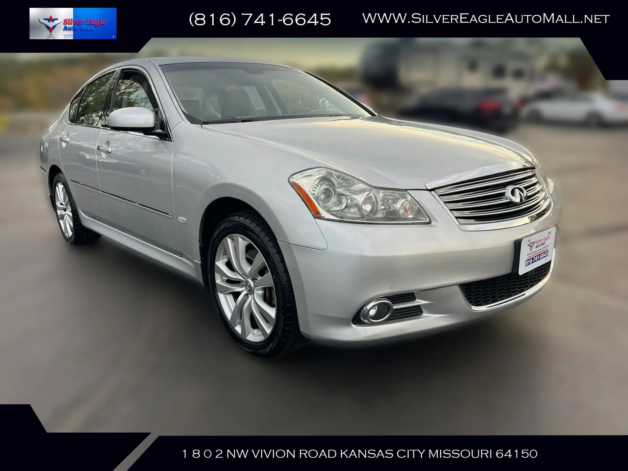 Used 2010 INFINITI M35 x w/ Technology Pkg AWD/4WD image 3