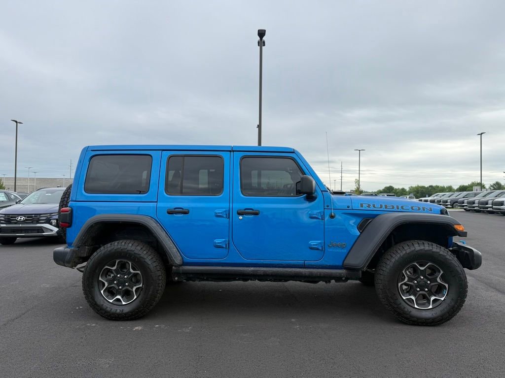 Used 2022 Jeep Wrangler Unlimited Rubicon 4xe w/ Cold Weather Group image 4