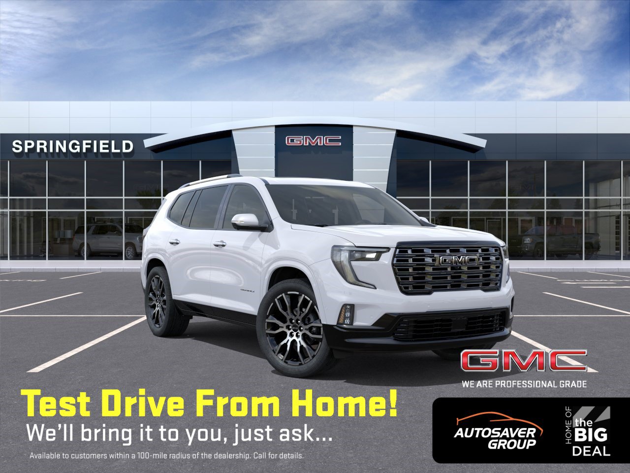 New 2027 GMC Acadia Denali Ultimate w/ LPO, Floor Liner Package