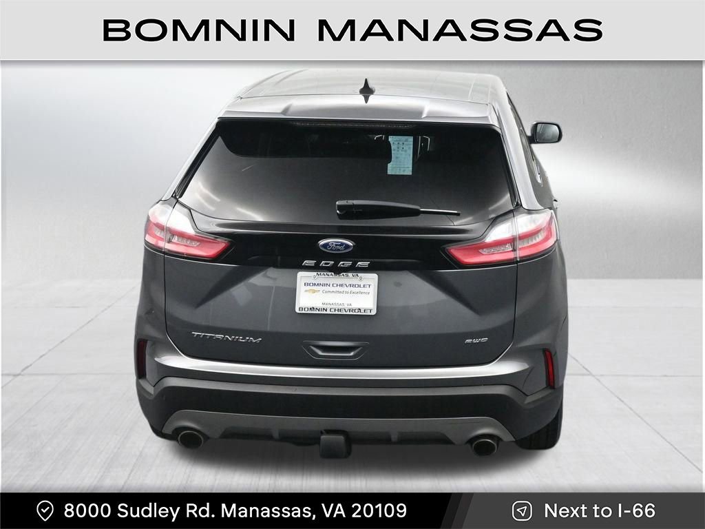 Used 2022 Ford Edge Titanium w/ Class II Trailer Tow Package AWD/4WD image 24