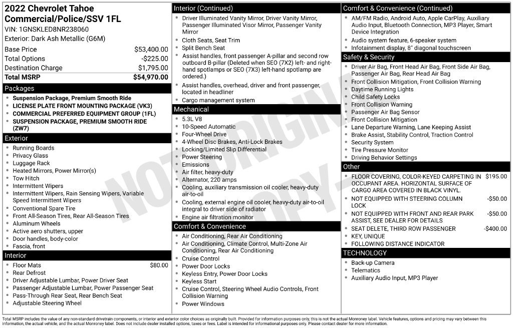 Used 2022 Chevrolet Tahoe 4WD image 28