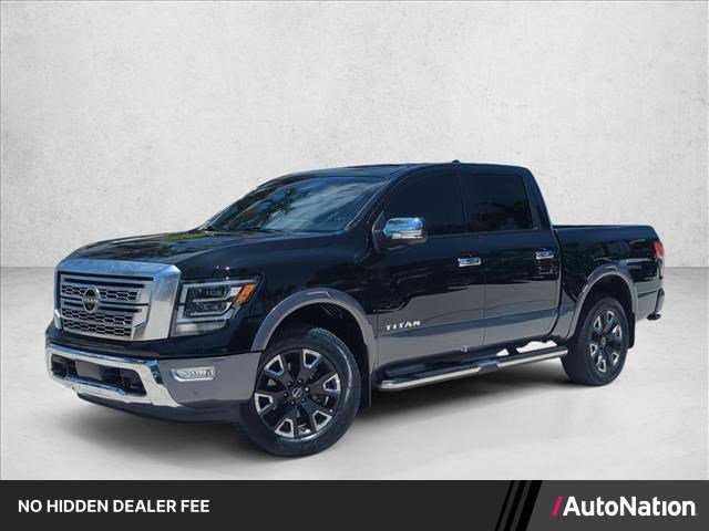 Used 2023 Nissan Titan Platinum Reserve w/ Moonroof Package AWD/4WD video 1