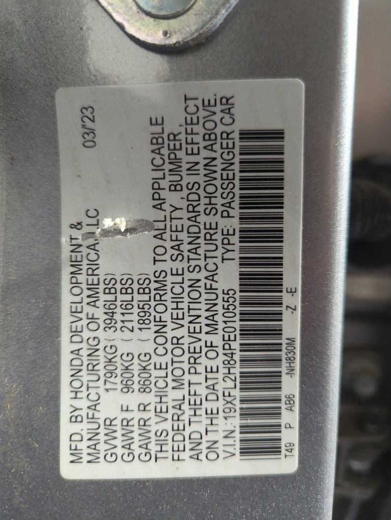 Certified 2023 Honda Civic Sport image 25