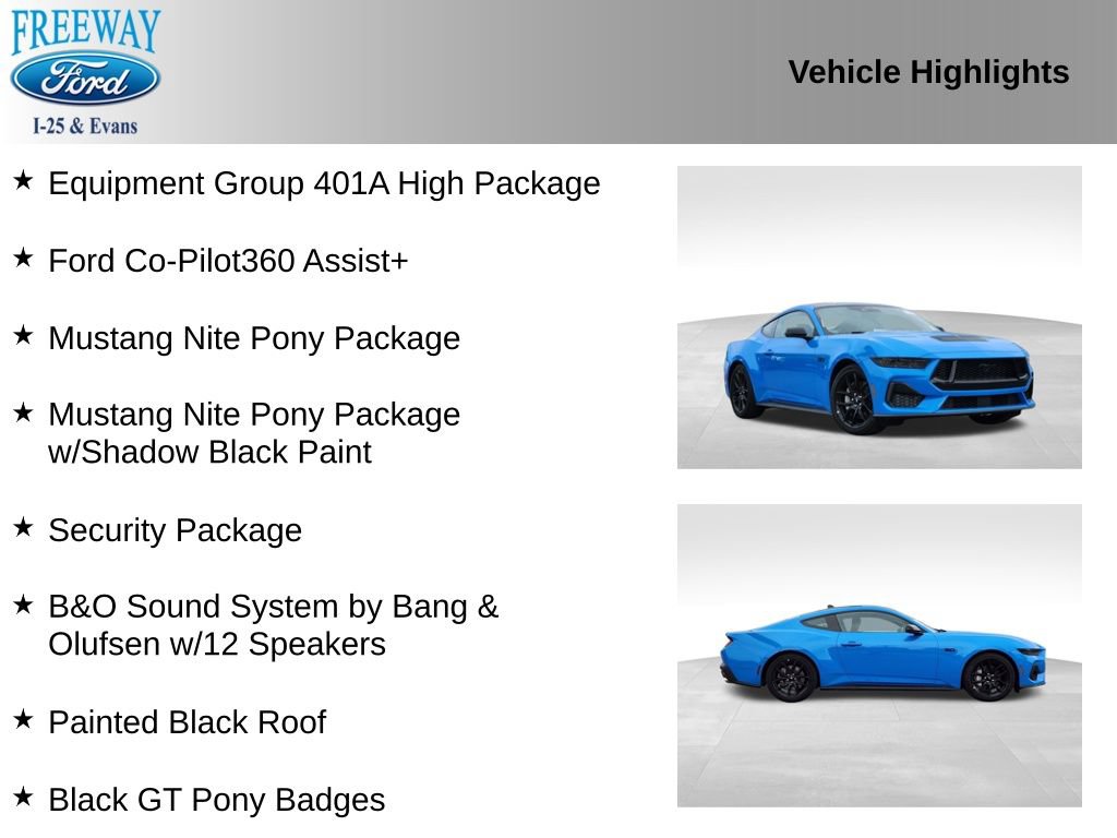 Used 2025 Ford Mustang GT Premium RWD image 2
