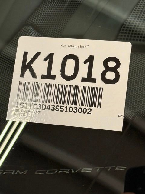 Used 2025 Chevrolet Corvette Stingray Premium Conv w/ Z51 Performance Package RWD image 29