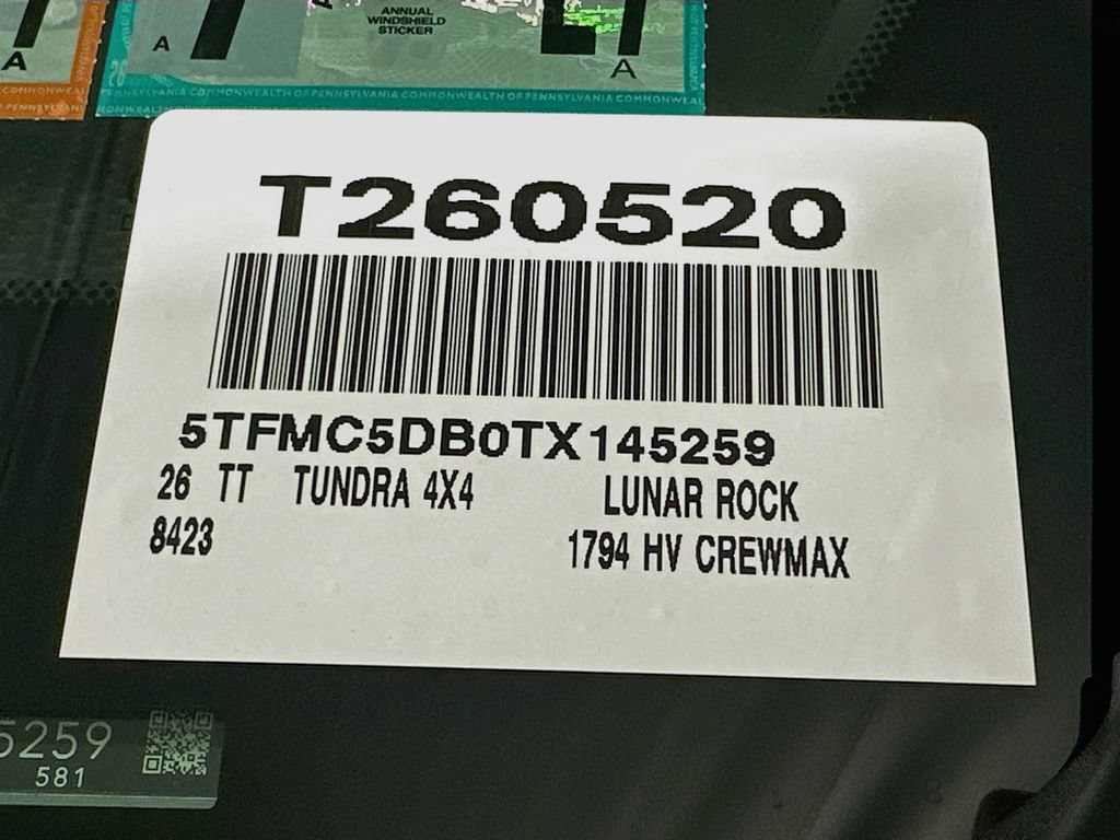 New 2026 Toyota Tundra 1794 Edition AWD/4WD image 17