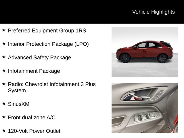 Certified 2024 Chevrolet Equinox RS FWD image 27