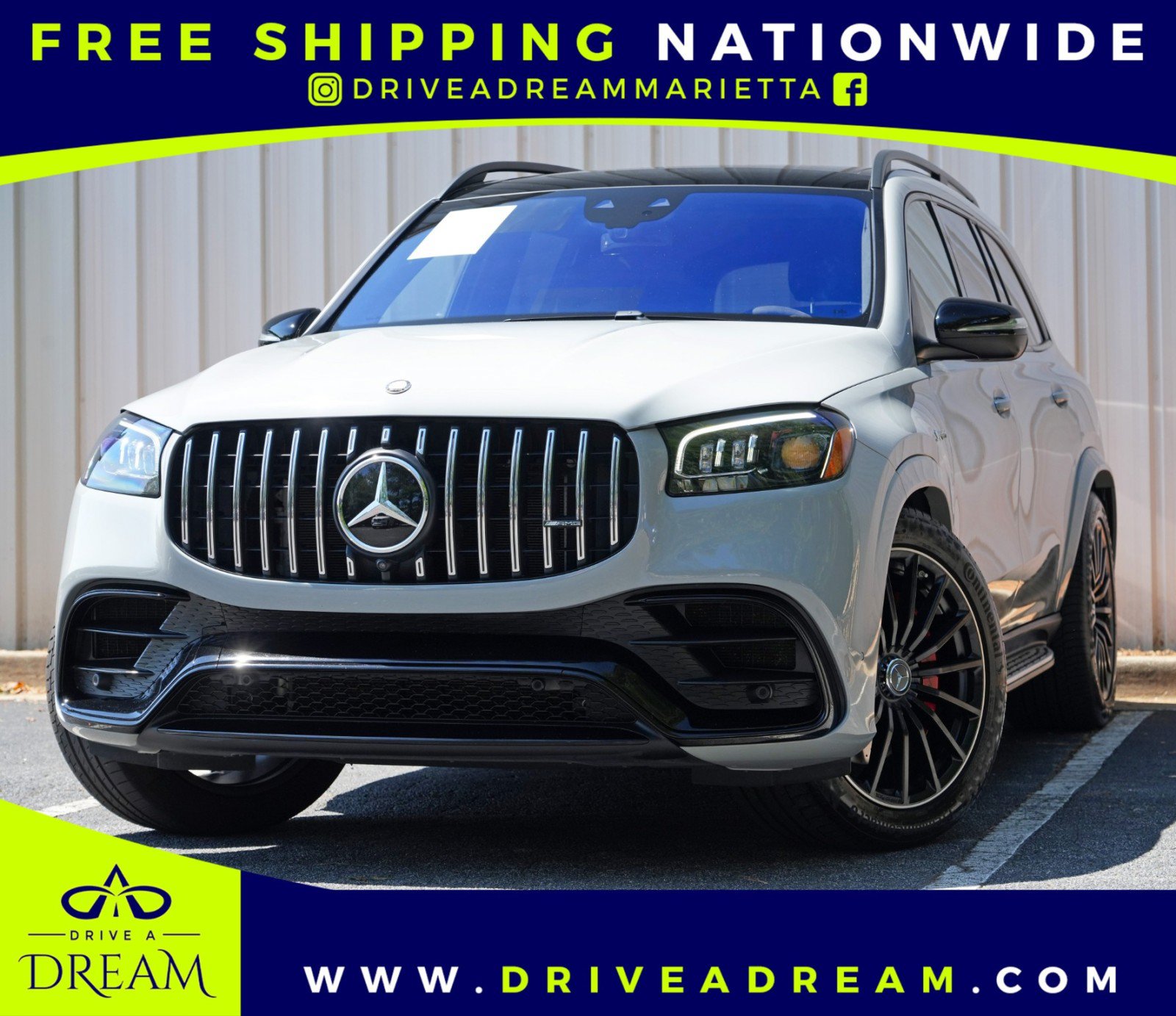 Used 2024 Mercedes-Benz GLS 63 AMG 4MATIC
