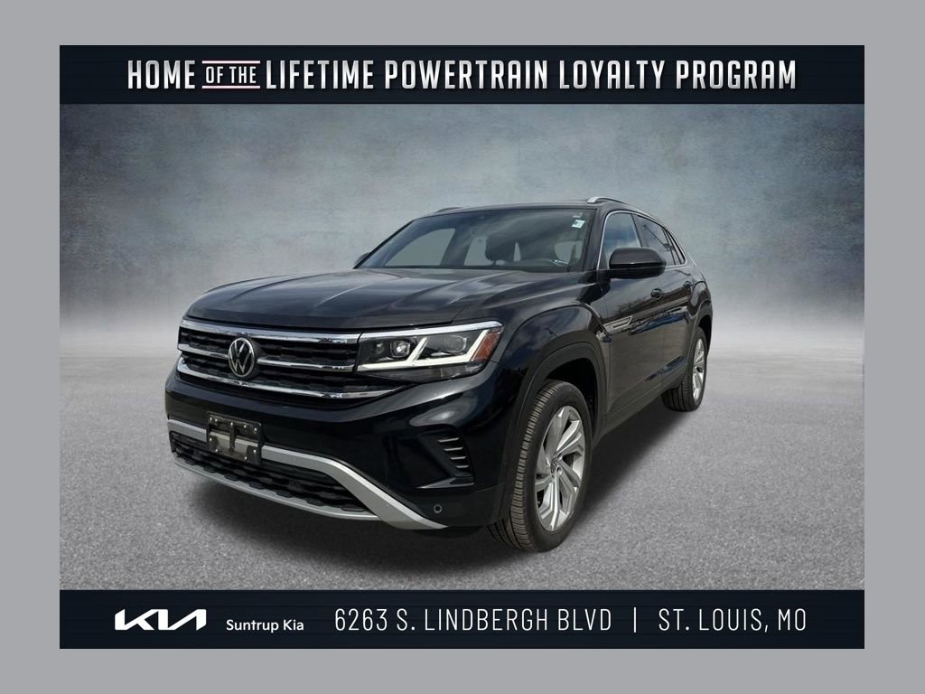 Used 2021 Volkswagen Atlas Cross Sport SEL w/ Cross Sport MDO Package image 1