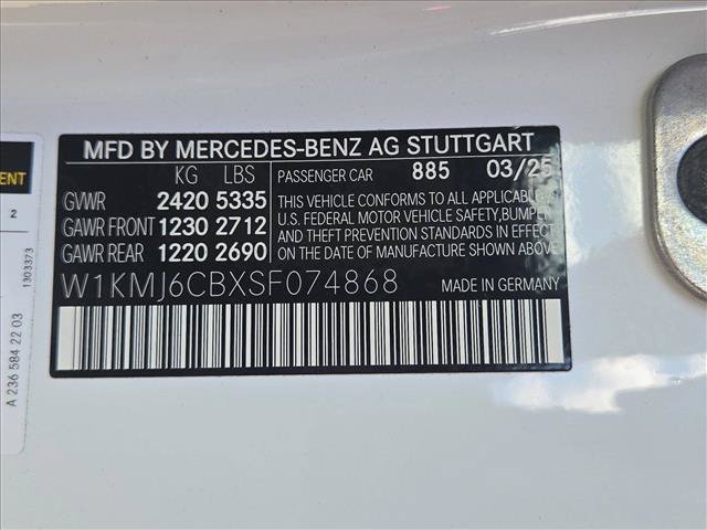 Used 2025 Mercedes-Benz CLE 53 AMG 4MATIC Coupe image 16