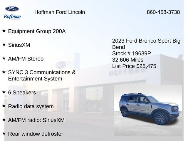 Used 2023 Ford Bronco Sport Big Bend AWD/4WD image 6