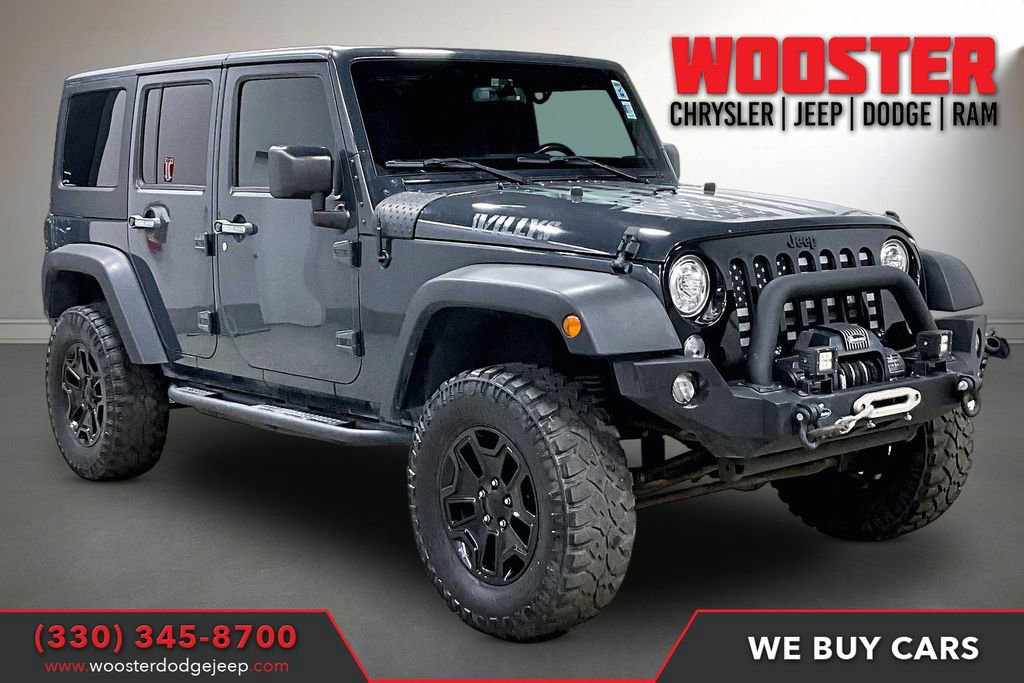 Used 2017 Jeep Wrangler Unlimited Willys