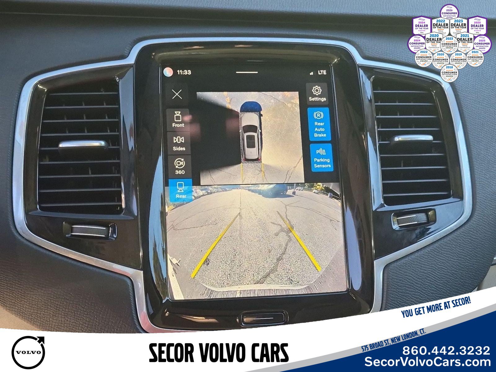 Certified 2024 Volvo XC90 T8 Plus w/ Protection Package AWD/4WD image 13