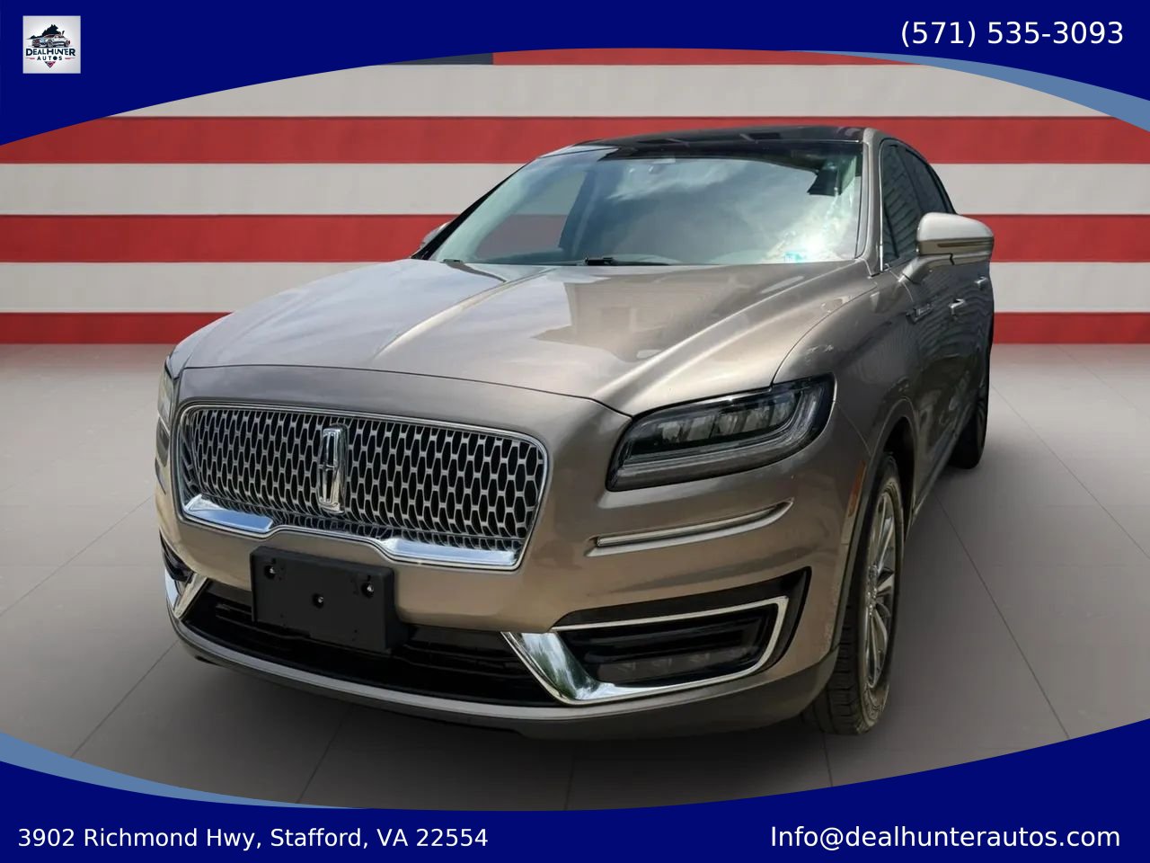Used 2019 Lincoln Nautilus Select FWD image 1