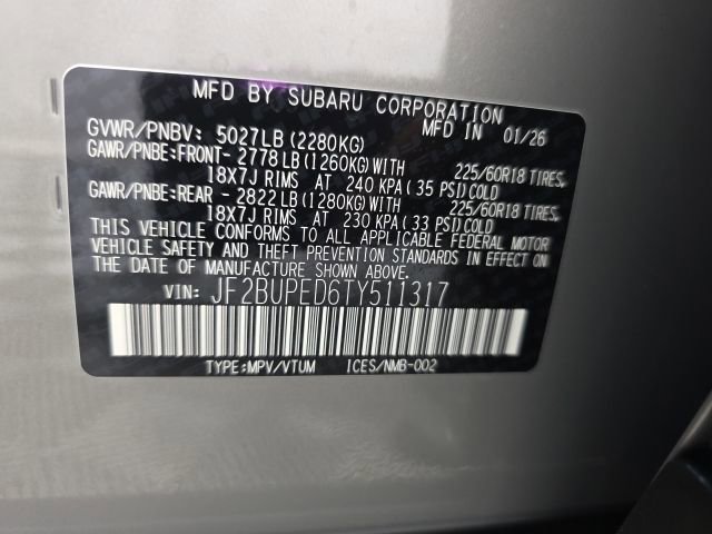 New 2026 Subaru Outback Touring image 39