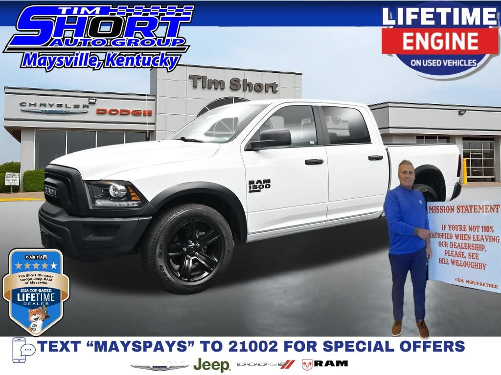 Used 2024 RAM 1500 Warlock RWD image 1